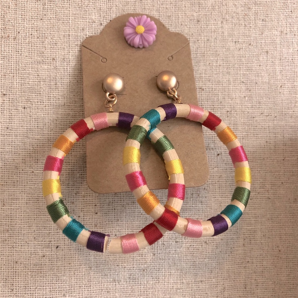Multicolor earrings